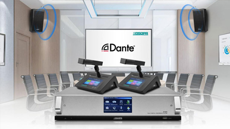 Ipinakilala sa Dante Full Digital Conference System D7210