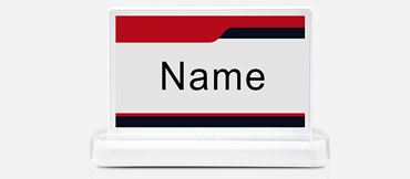 Ang Matalinong Pangalan ay Nag-sign ng Electronic Meeting Nameplate Display Paperless Conference Name Card