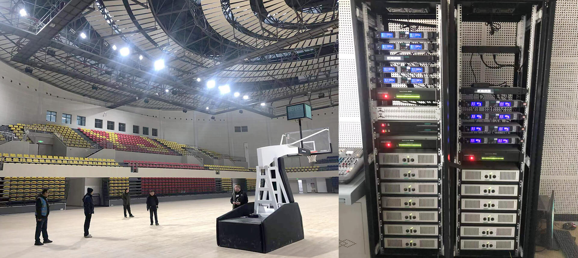 Professional Sound System para sa Yongji Sports Center.