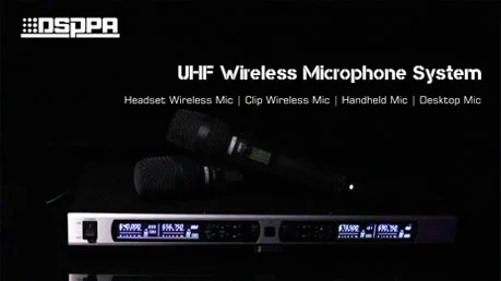 Serye ng UHF Wireless Microphone System D5821