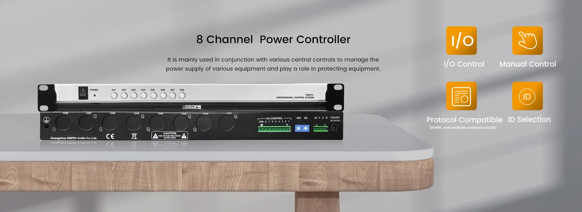 8 Channel Conference controller