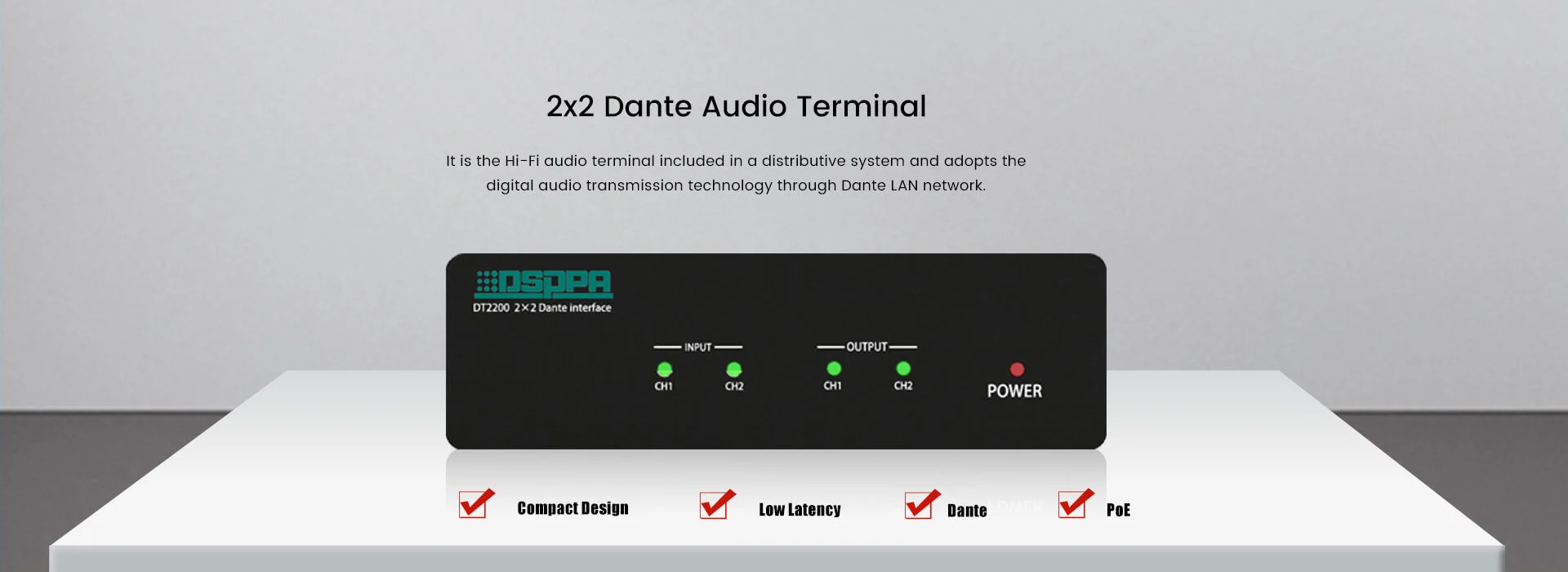 Dante Audio Interfaces