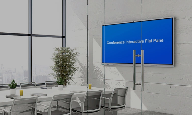 Interactive Flat Panel para sa Middle Conference Room