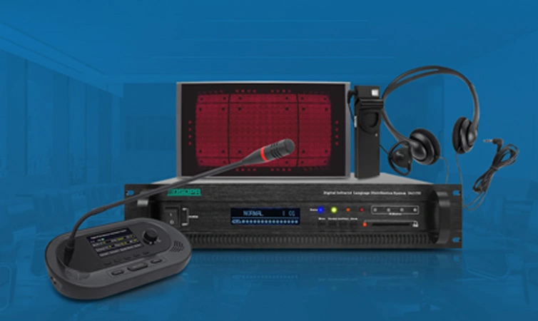 Infrared Simultaneous Interpretation System para sa International Conference Center.