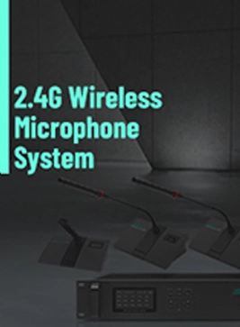 Brochure 2.4G Wireless Microphone System.