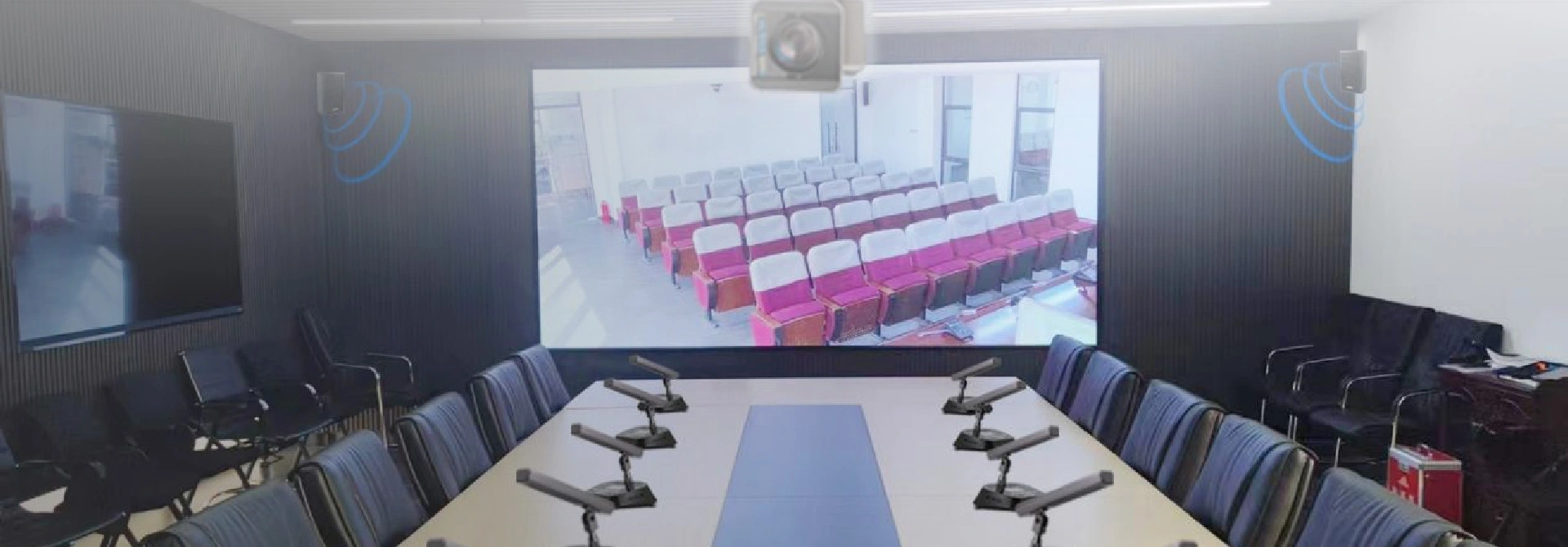 Ipinamamahagi na Conference System at Matalinong Conference Room