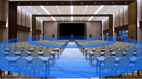 Immersive Audio System Solution para sa Lecture hall