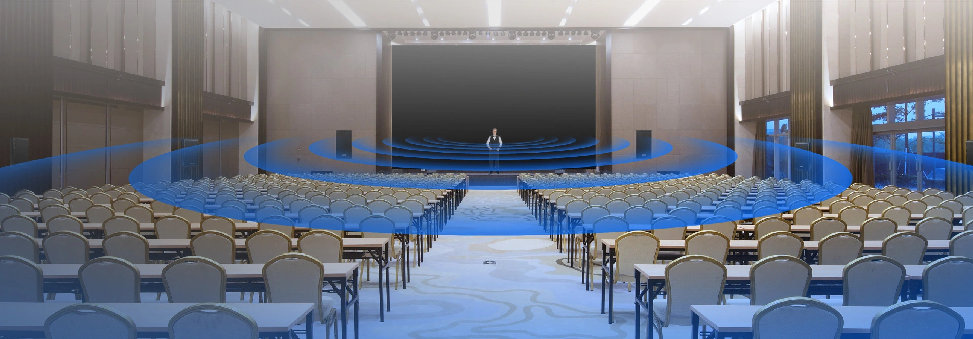 Immersive Audio System Solution para sa Lecture hall