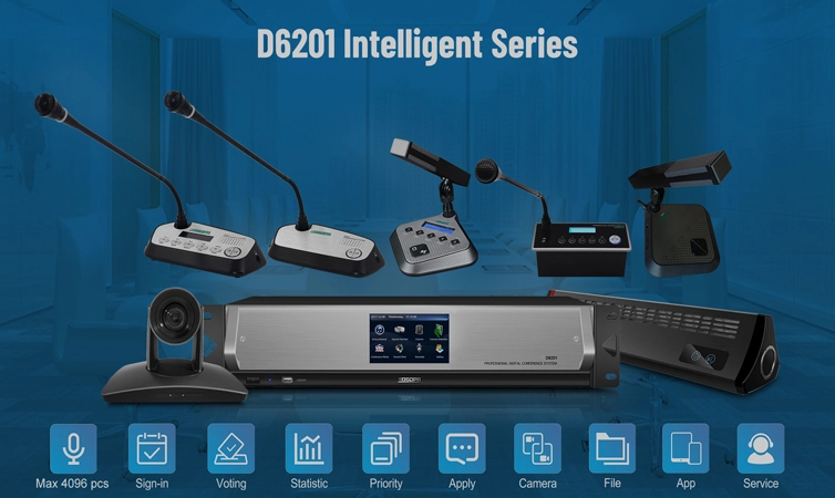 Intelligent Conference System Solution para sa Conference D6211