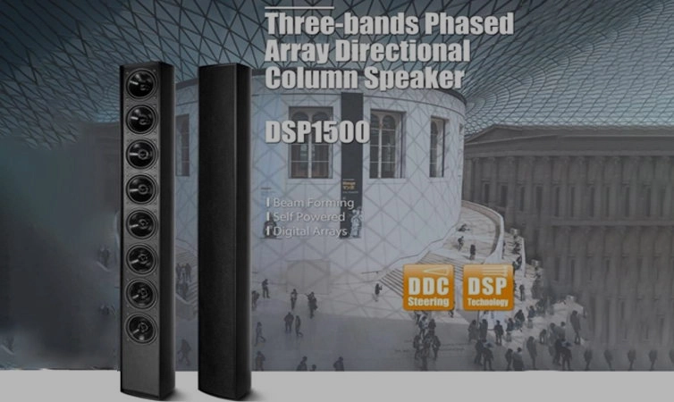 DSP1500 Series Phased Array Directional Column Speaker Solution para sa Conference Room