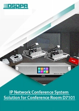 IP Network Conference System Solution para sa Conference Room D7111