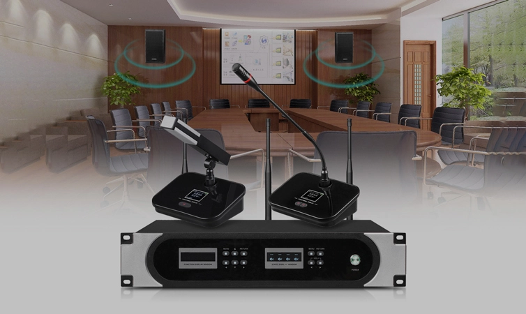 UHF Wireless Conference System Solution para sa Conference Room DW9866