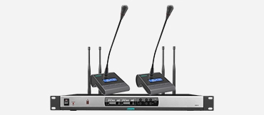 2 Channels Tunay na Pagkakaiba-iba ng Microphone Receiver (2 Desktop Mic)
