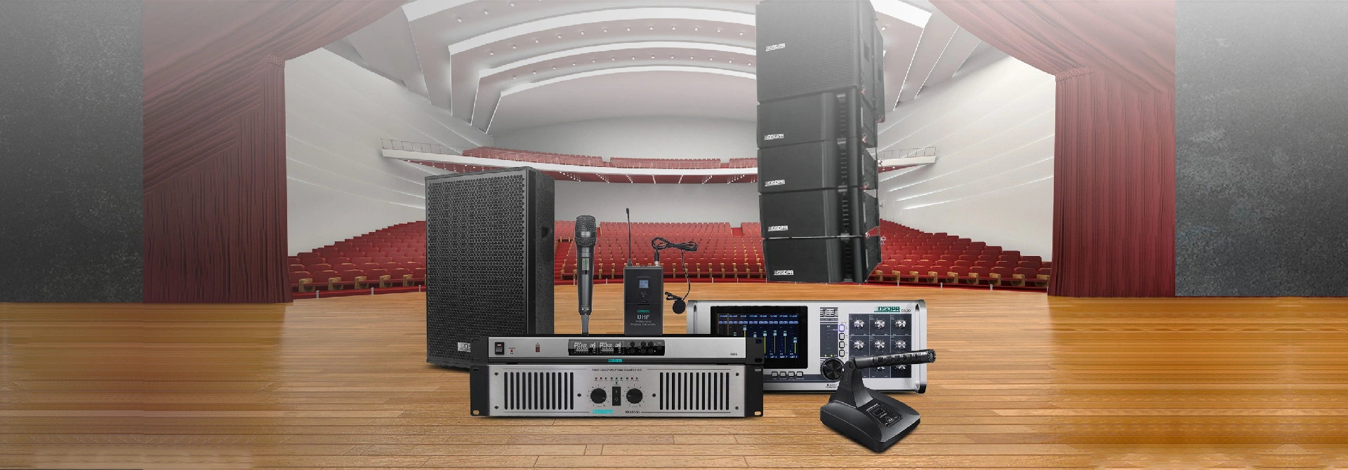 Mga Solusyon ng Propesyonal na Sound Sytsem para sa Multifunctional Hall