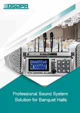 Professional Sound System Solution para sa Banquet Halls