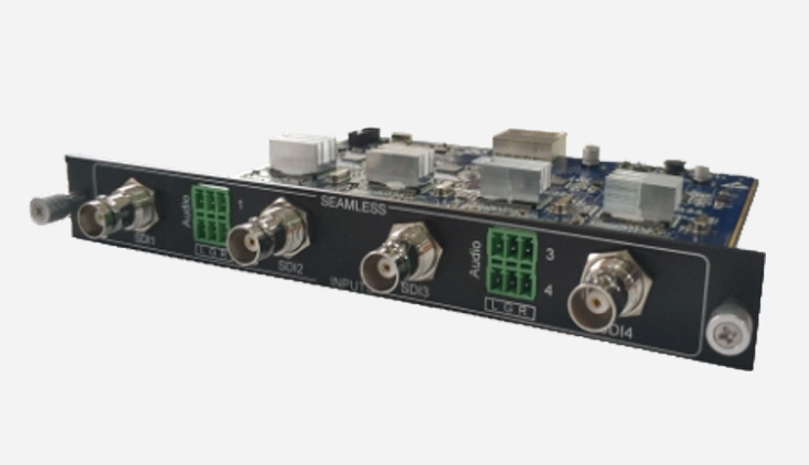 4 channels sdi digital input card