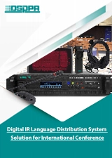 Digital IR Language Distribution System Solution para sa International Conferences
