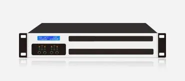 4x600W 4-Channel Dante Digital Amplifier na may Display Screen