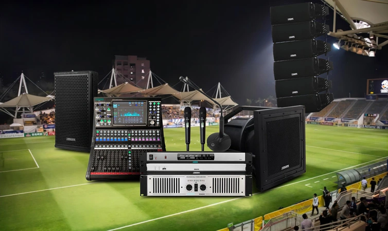 Professional Sound System Solution para sa isang Football Stadium