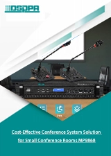 Solusyon ng Sistema ng Konferensiya para sa Maliit na Mga Room ng Kumperensya MP9868