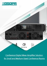 Conference Digital Mixer Amplifier Solution para sa Maliit at Medium-Sized Conference Rom