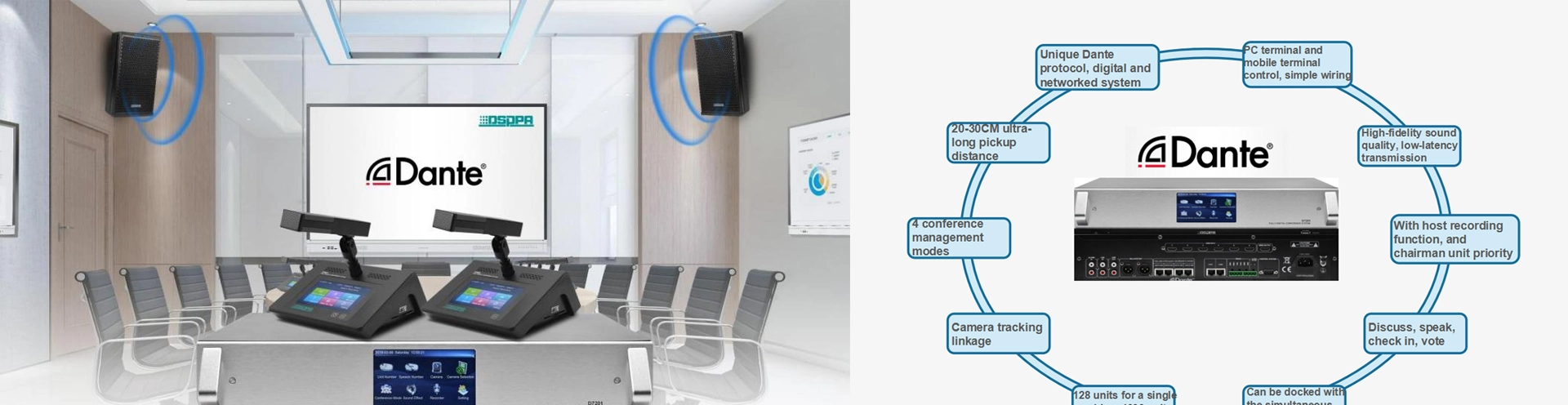 Economic Full Digital Conference System Delegate MIC Unit