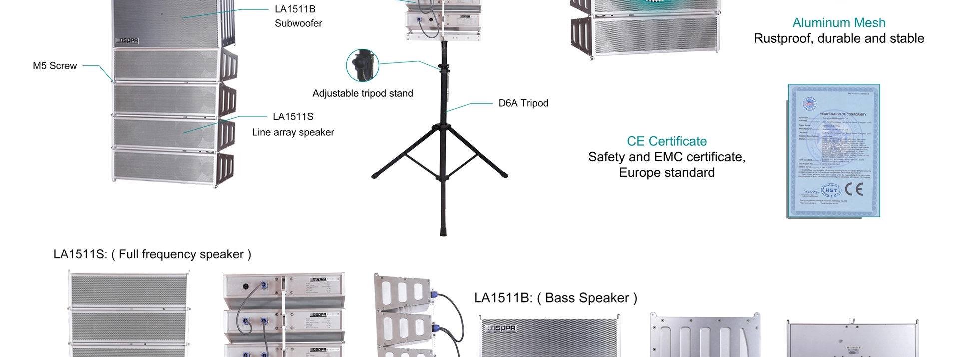 300W Mini Array Speaker