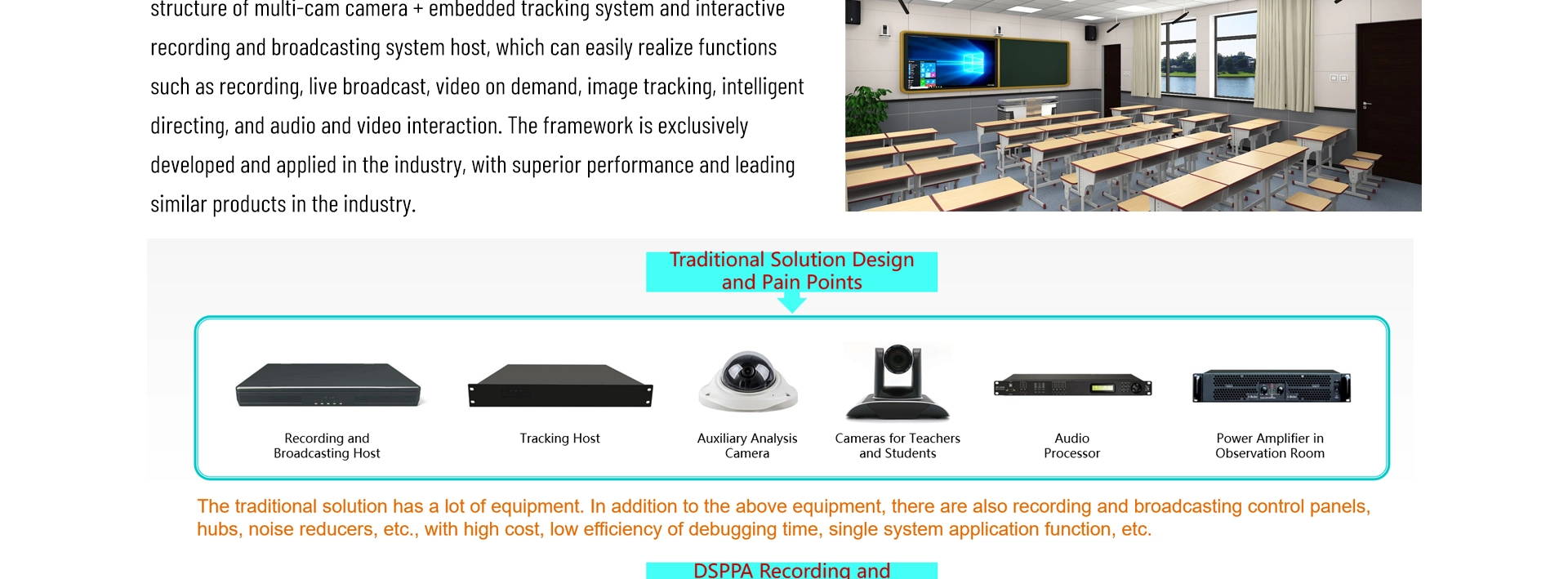 4 CAM Interactive Recording at Broadcasting Host