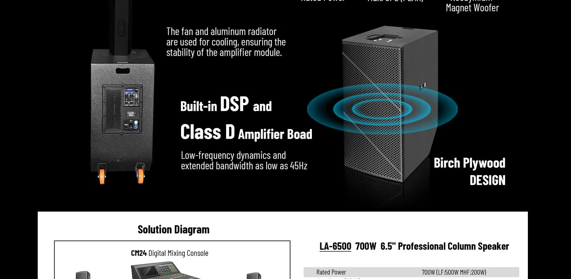 Portable Active Line Array System