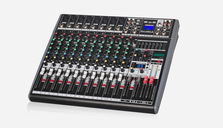 12 channel professional mixing console 1