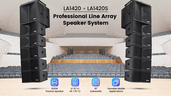 Mga Solusyon ng Propesyonal na Sound System para sa mga Auditorium LA 1420 LA1420S