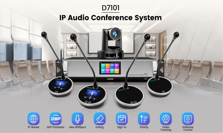 Mga Solusyon ng Mga Wired Conference System para sa Medium-Sized Conference Rom
