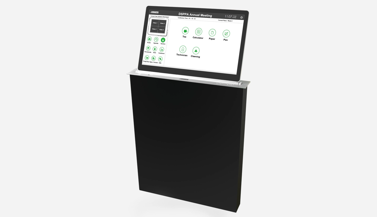15.6 inch conference terminal with lifting monitor