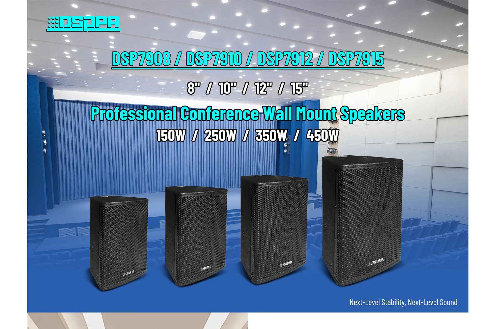 8Ω 150W Professional Conference Speaker - 翻译中...