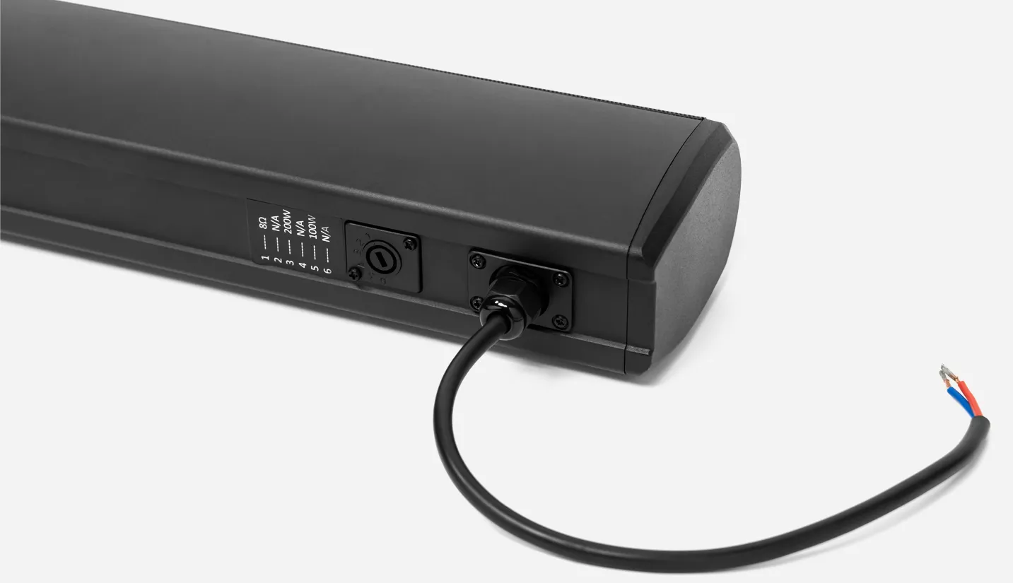 200W Professional Column Speaker with Racetrack Speaker Driver - 翻译中...