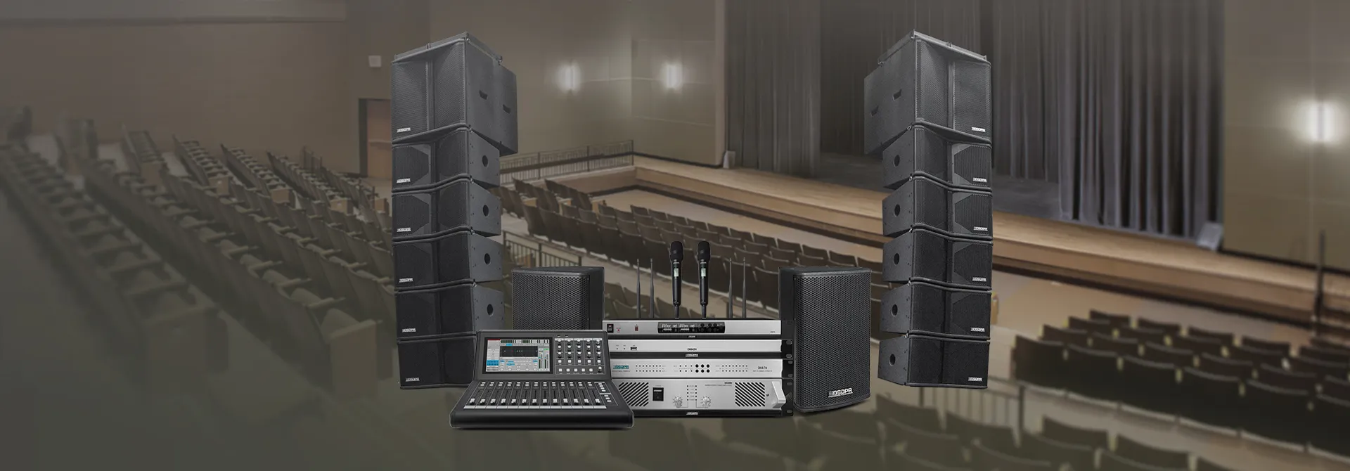 Professional Sound Reinforcement Solutions for Small, Medium, and Large Venues - 翻译中...