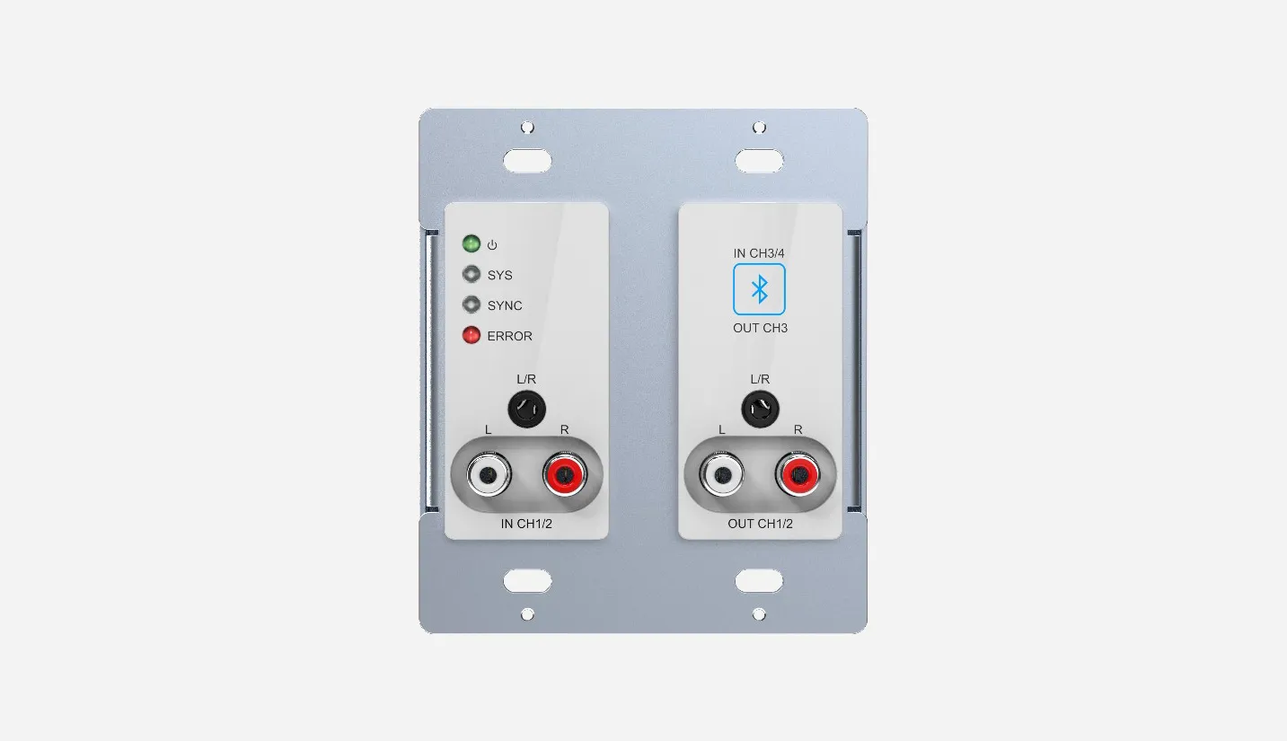 4×3 Bluetooth Panel with Dante AES67 - 翻译中...